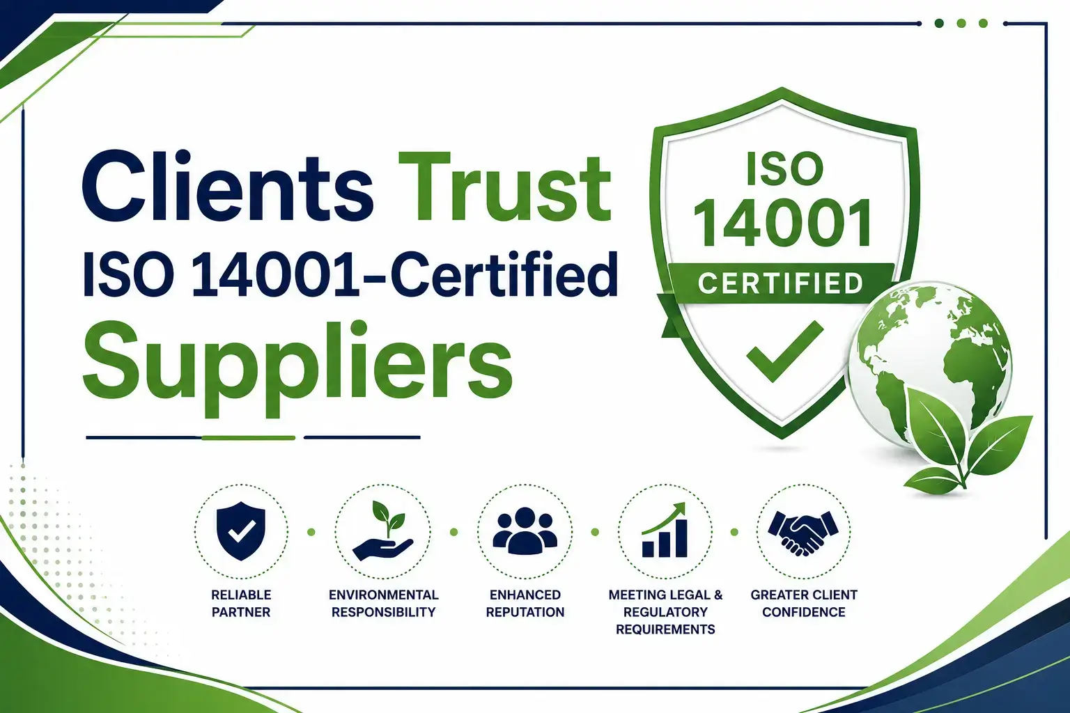 Why Clients Trust ISO 14001-Certified Suppliers in the UK
