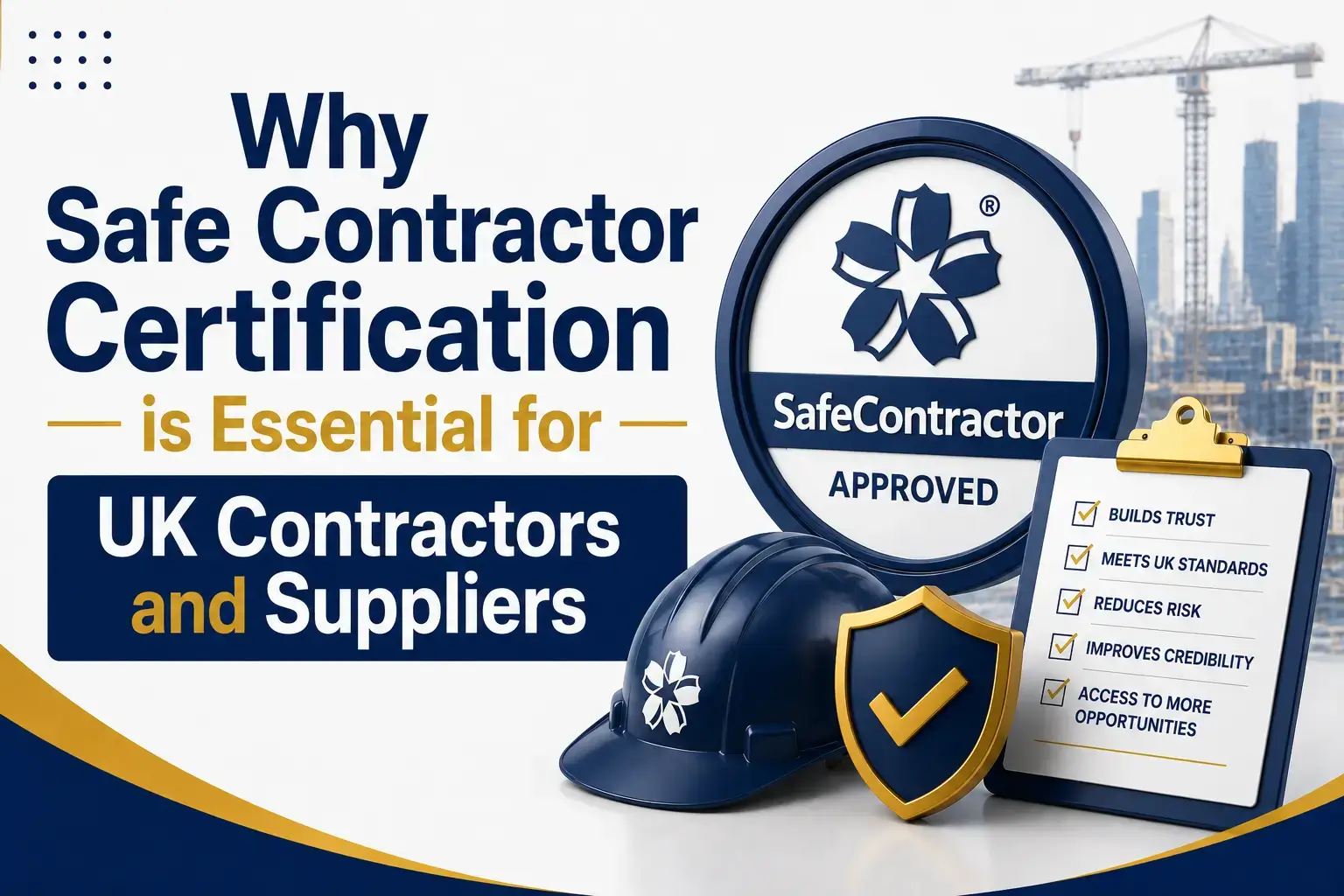 Why Safe Contractor Certification is Essential for UK Contractors and Suppliers?