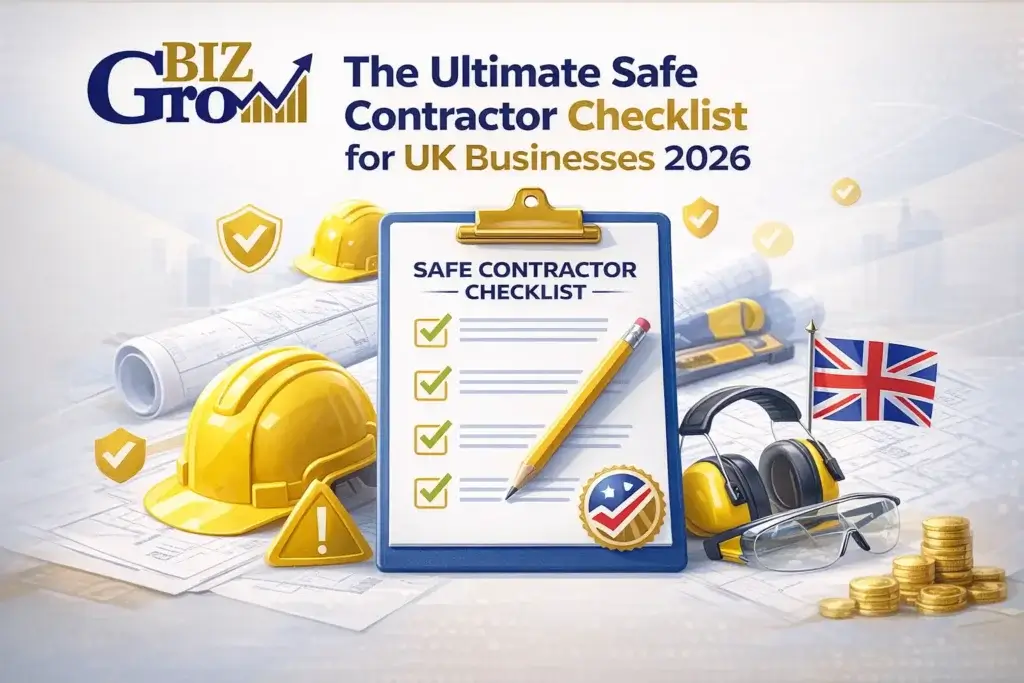 Safe Contractor Checklist for UK Businesses 2026 - BizGrow Holdings