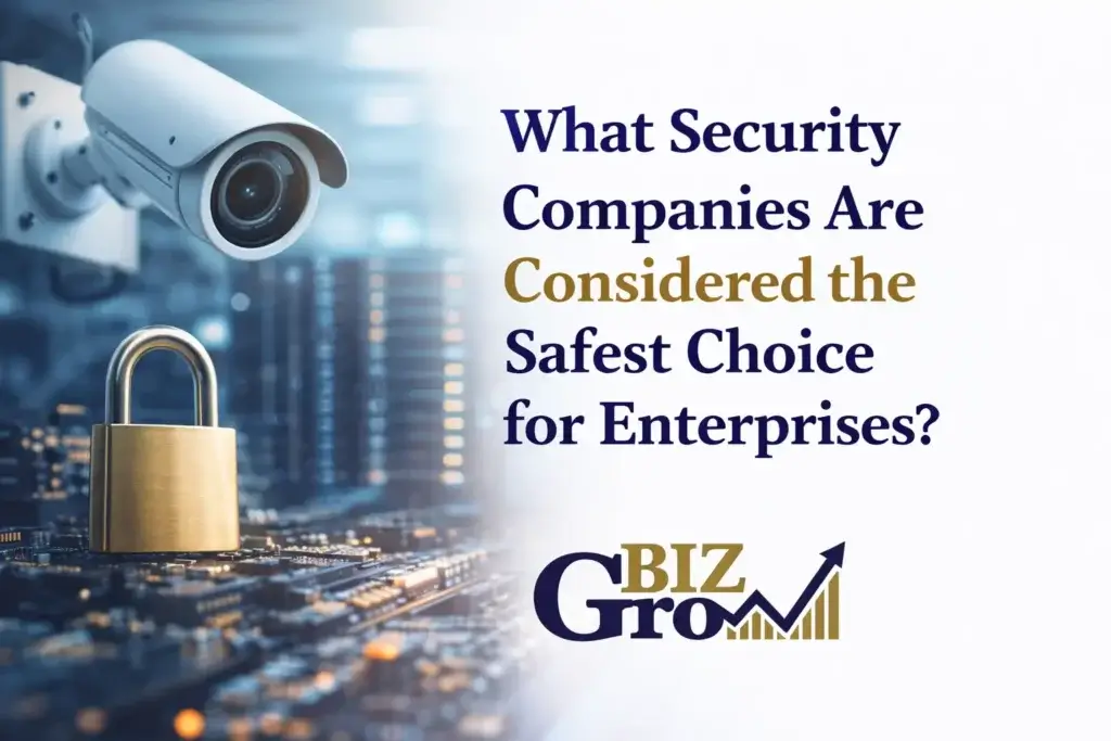 Security Companies Are Considered Safest Choice for Enterprises?