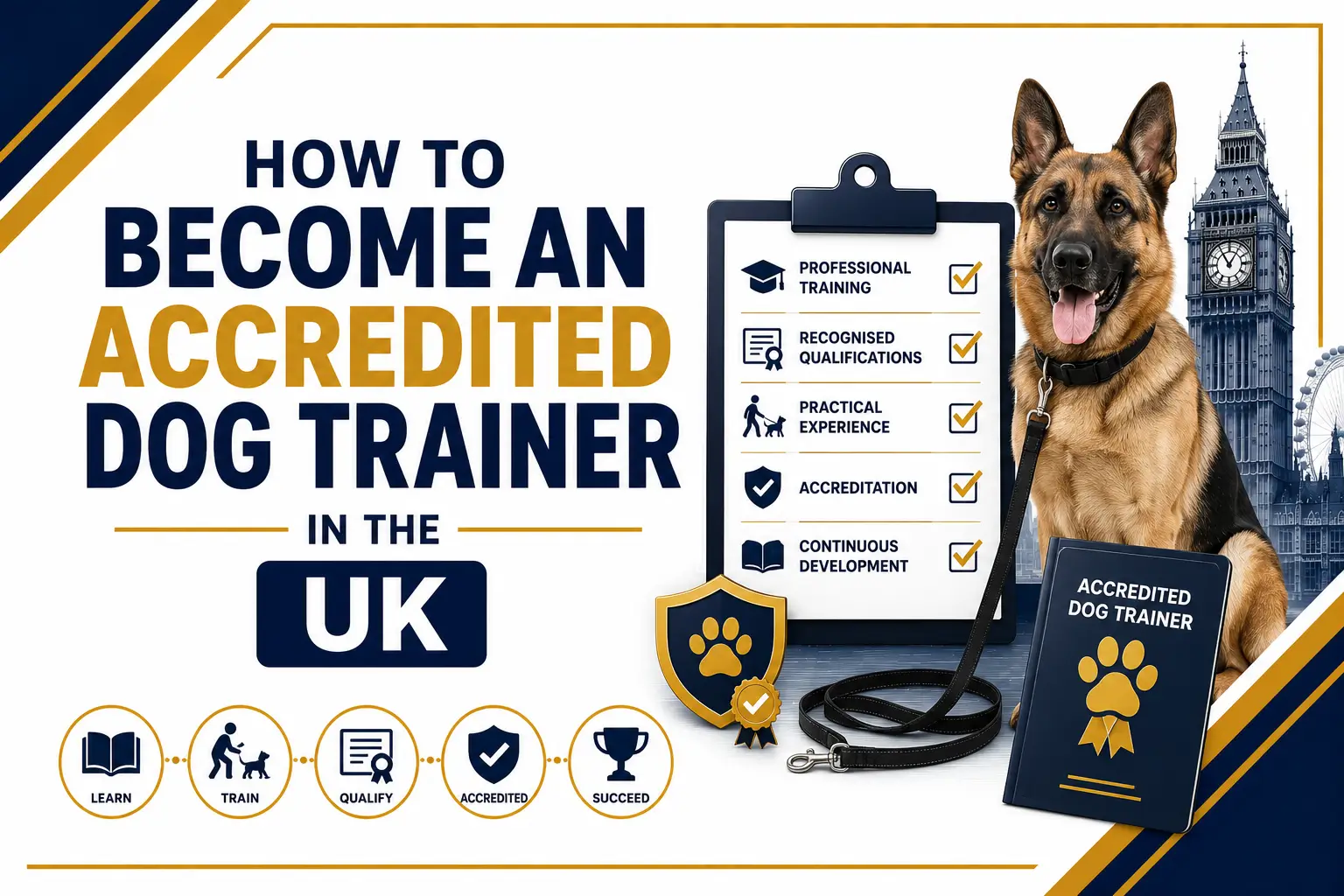 How to Become an Accredited Dog Trainer in the UK