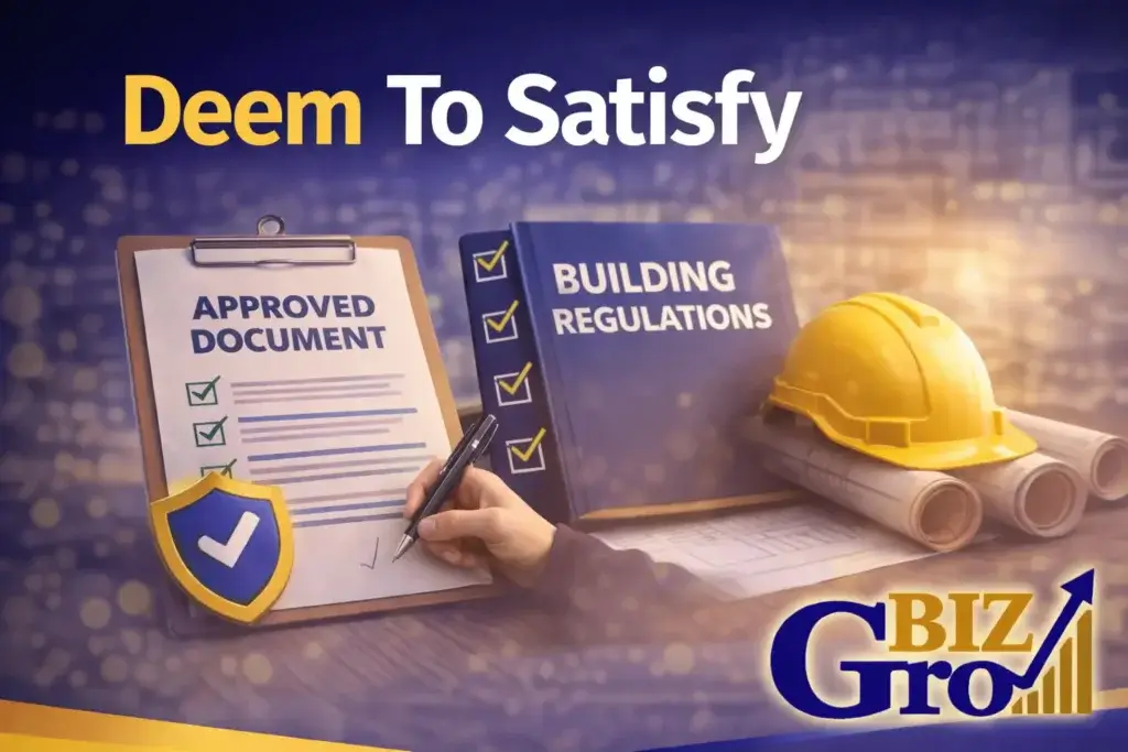 ‘Deem-to-Satisfy’ Mean in UK Building Regulations - BizGrow