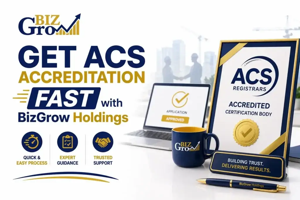 Get ACS Accreditation Fast with BizGrow Holdings