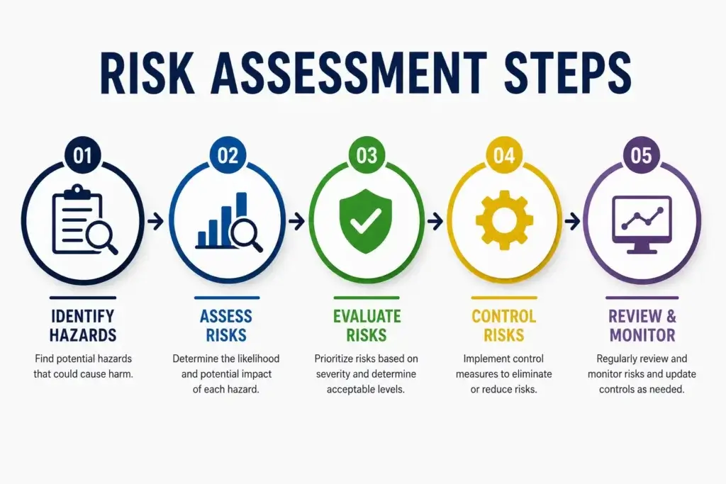 5 Main Risk Assessment Steps